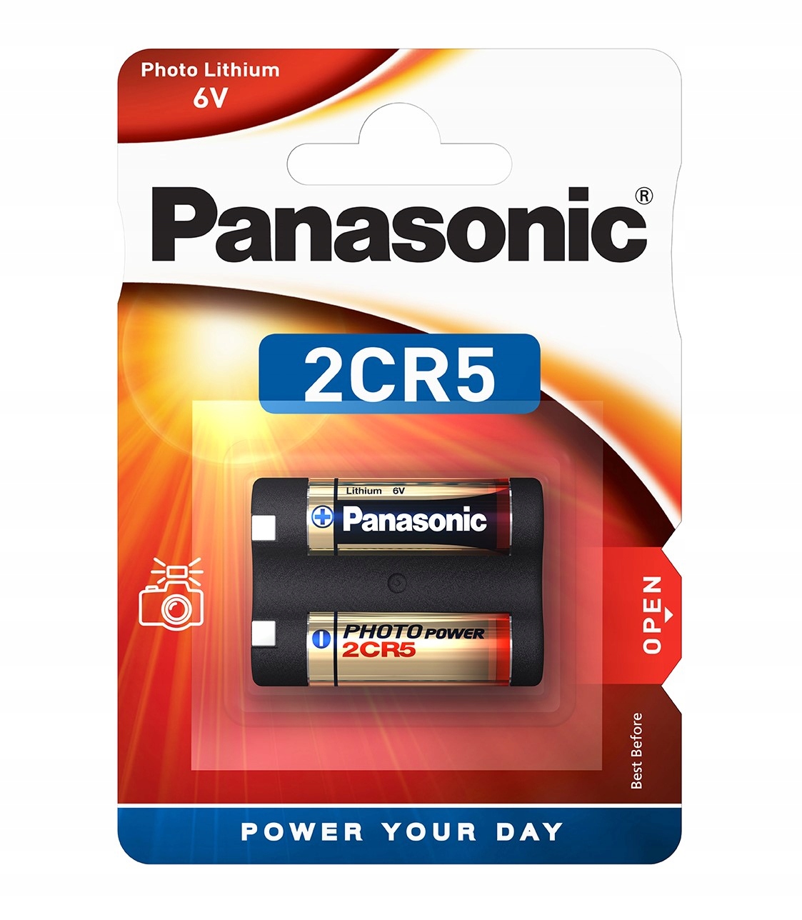 

Bateria alkaliczna 2CR5 6V Panasonic x1 blister