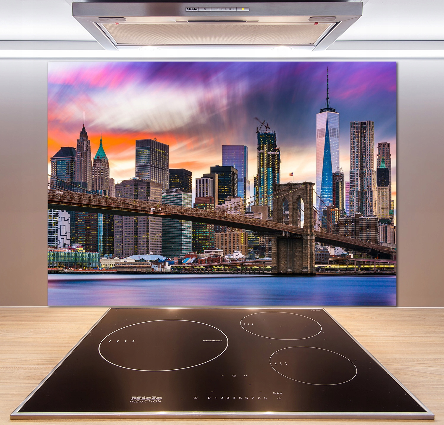

Panel lacobel Manhattan Nowy Jork 100x70 cm + Klej
