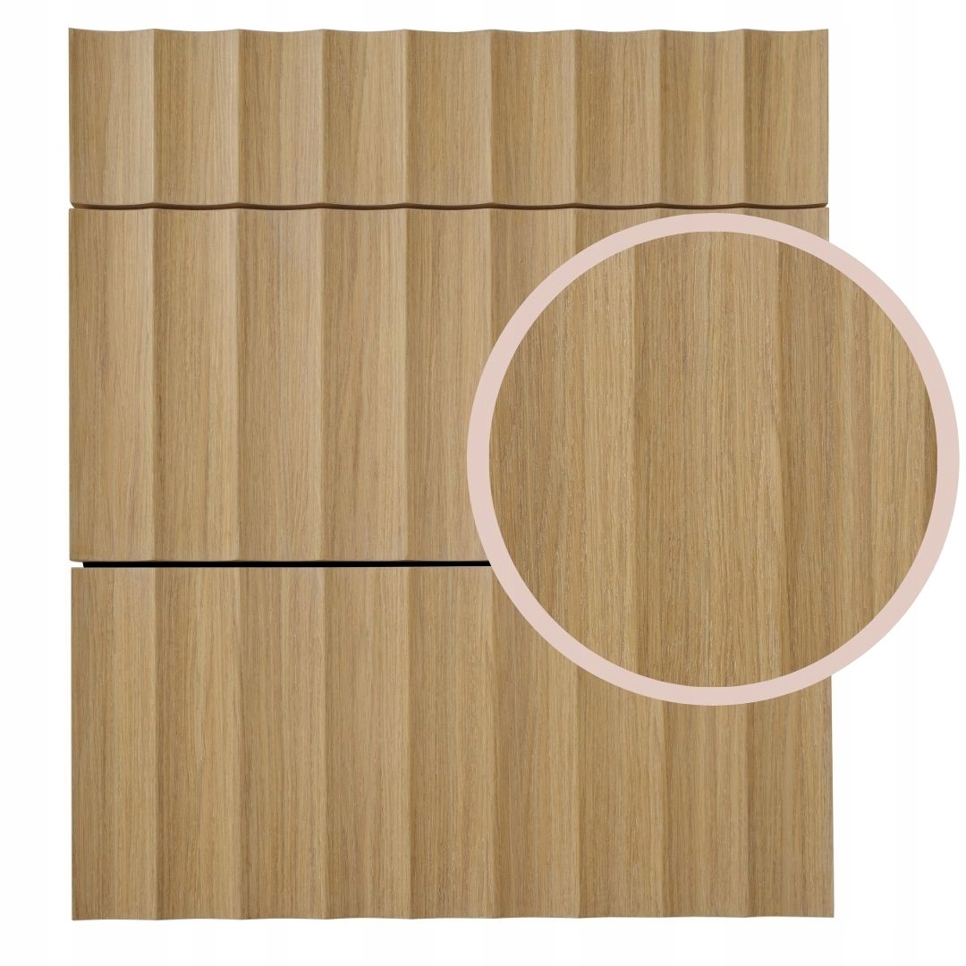 FRONTY RYFLOWANE ROMA NA WYMIAR FORNIR DĄB