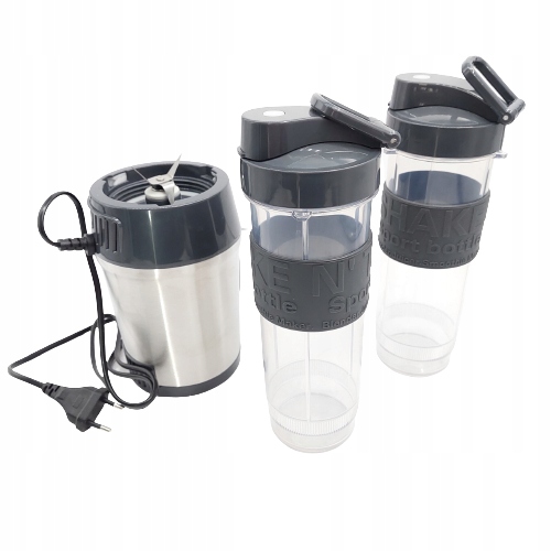 HKOENIG Blender Do Smoothie Kompaktowy 570mL 300W 2 Butelki Szare — miniatura 13