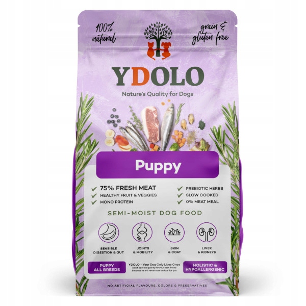 Ydolo Puppy karma półwilgotna Iberico ryby 2,5kg