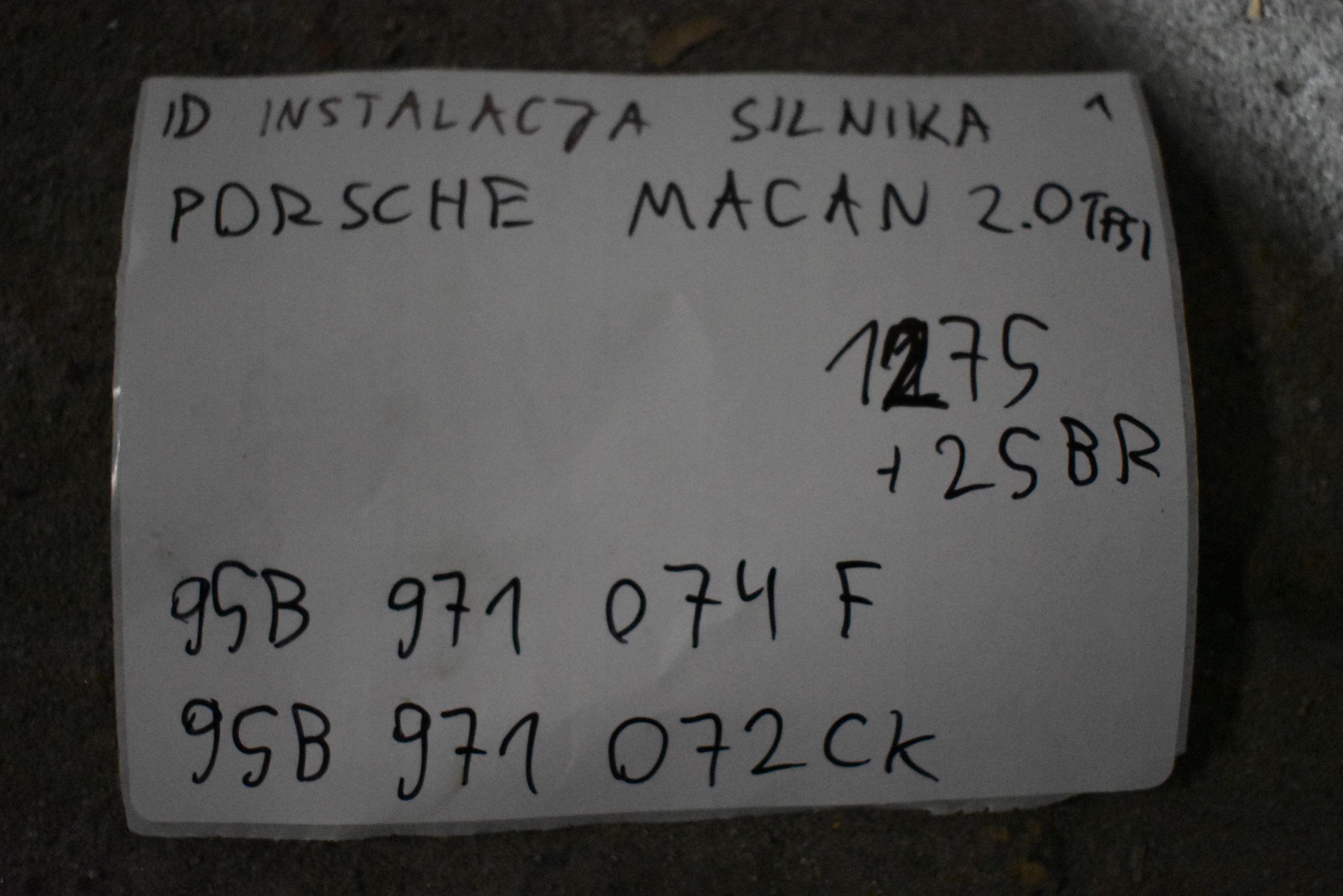 IDEALNA Motorkabelbaum PORSCHE MACAN 2.0 TFSI 1