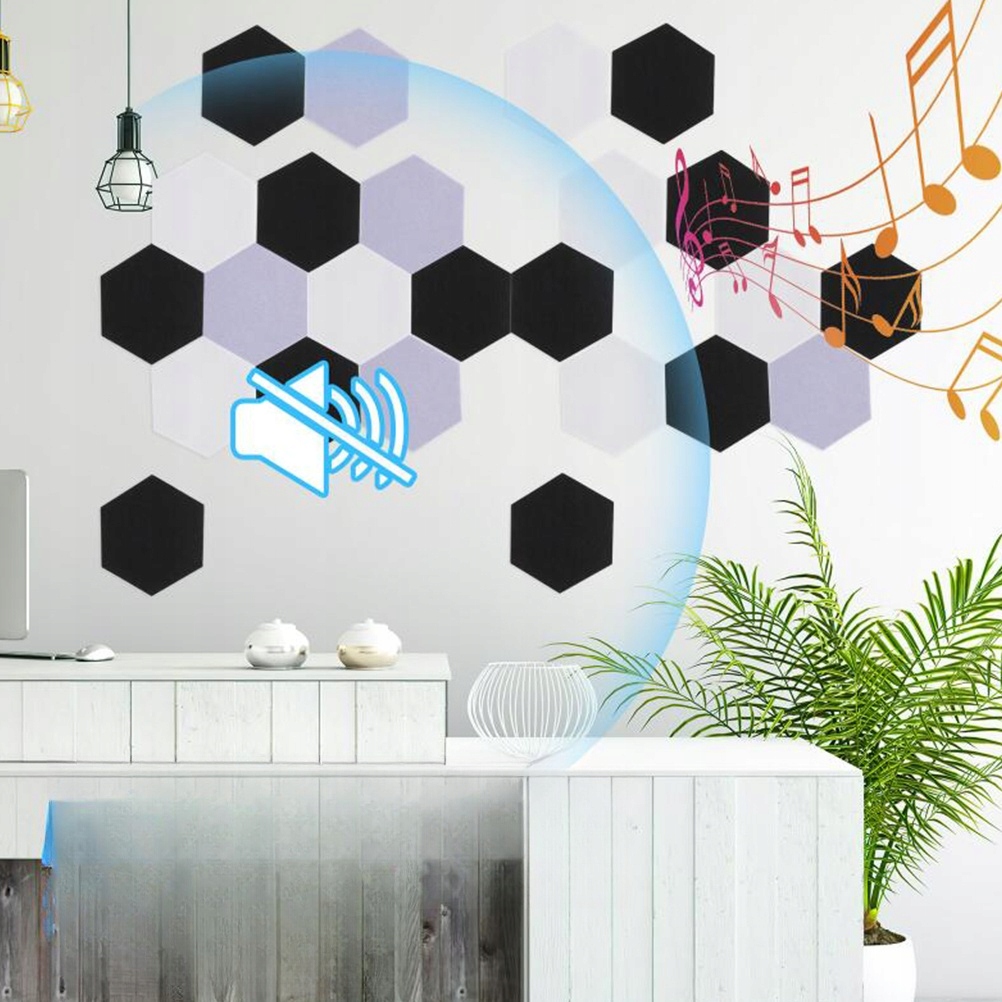 HEXAGON ŚCIANA TŁUMUJĄCA HAŁASY Model 47639898