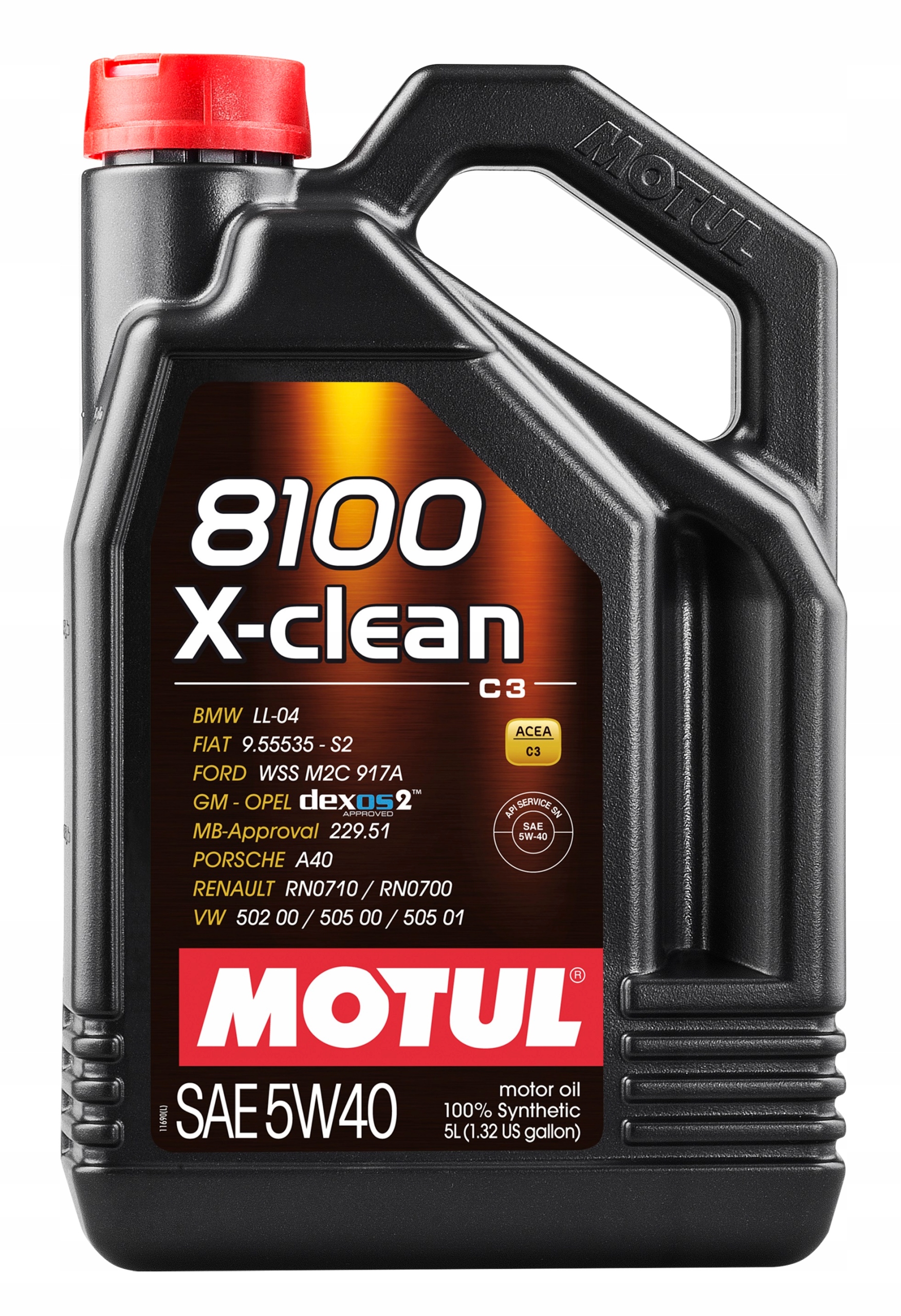 Olej silnikowy Motul 8100 X-clean 5W40 5L
