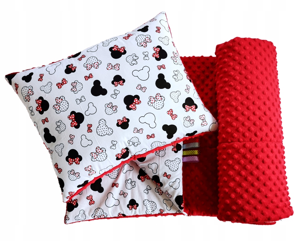 

Kocyk Minky 100x135 Poduszka Komplet Przedszkolaka