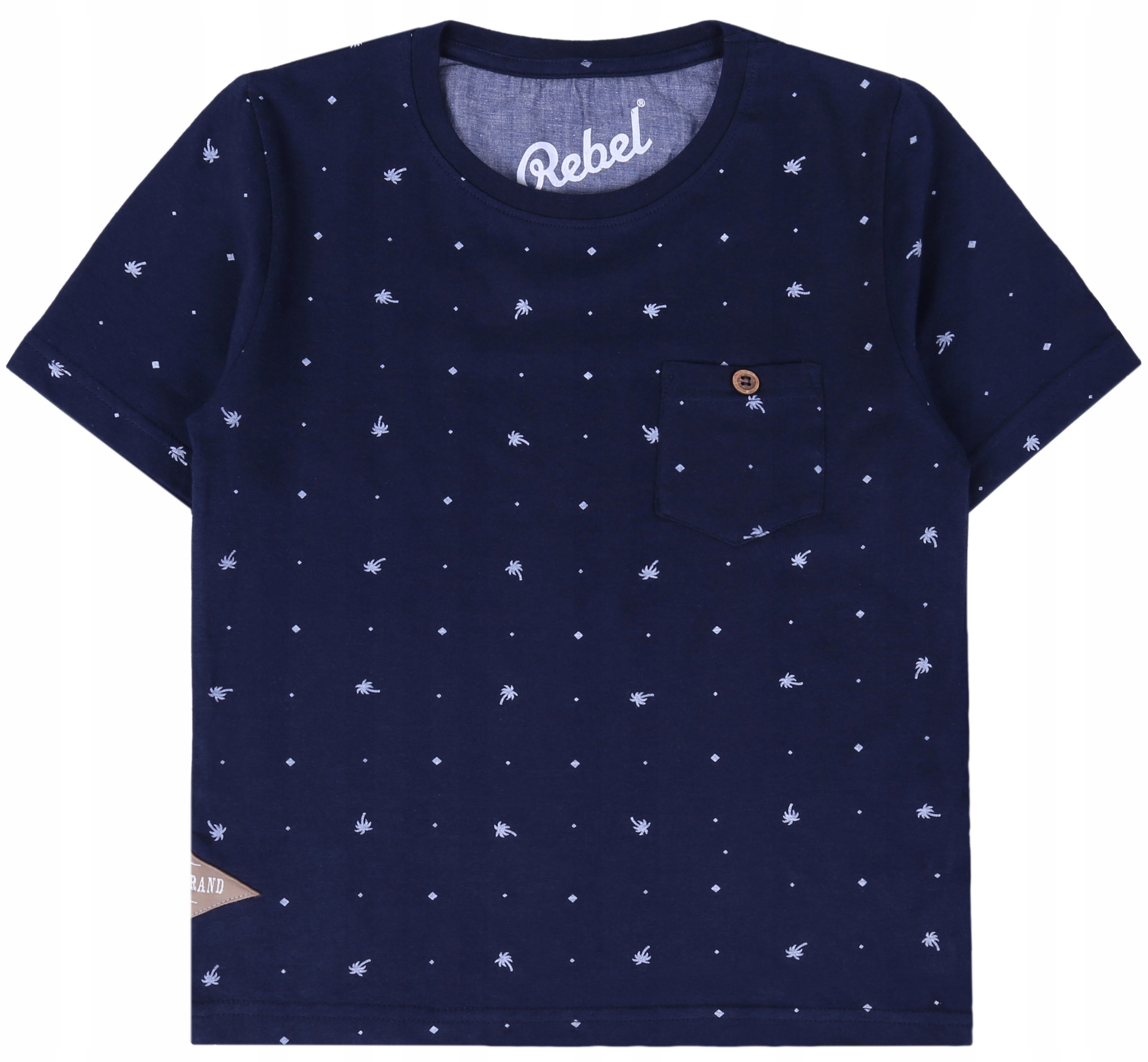 

Granatowa koszulka t-shirt 3-4 lat 104 cm