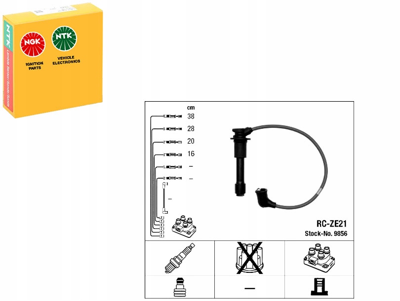 Ngk Zapalovací Kabely Mazda MX-5 A 1.6 (na)