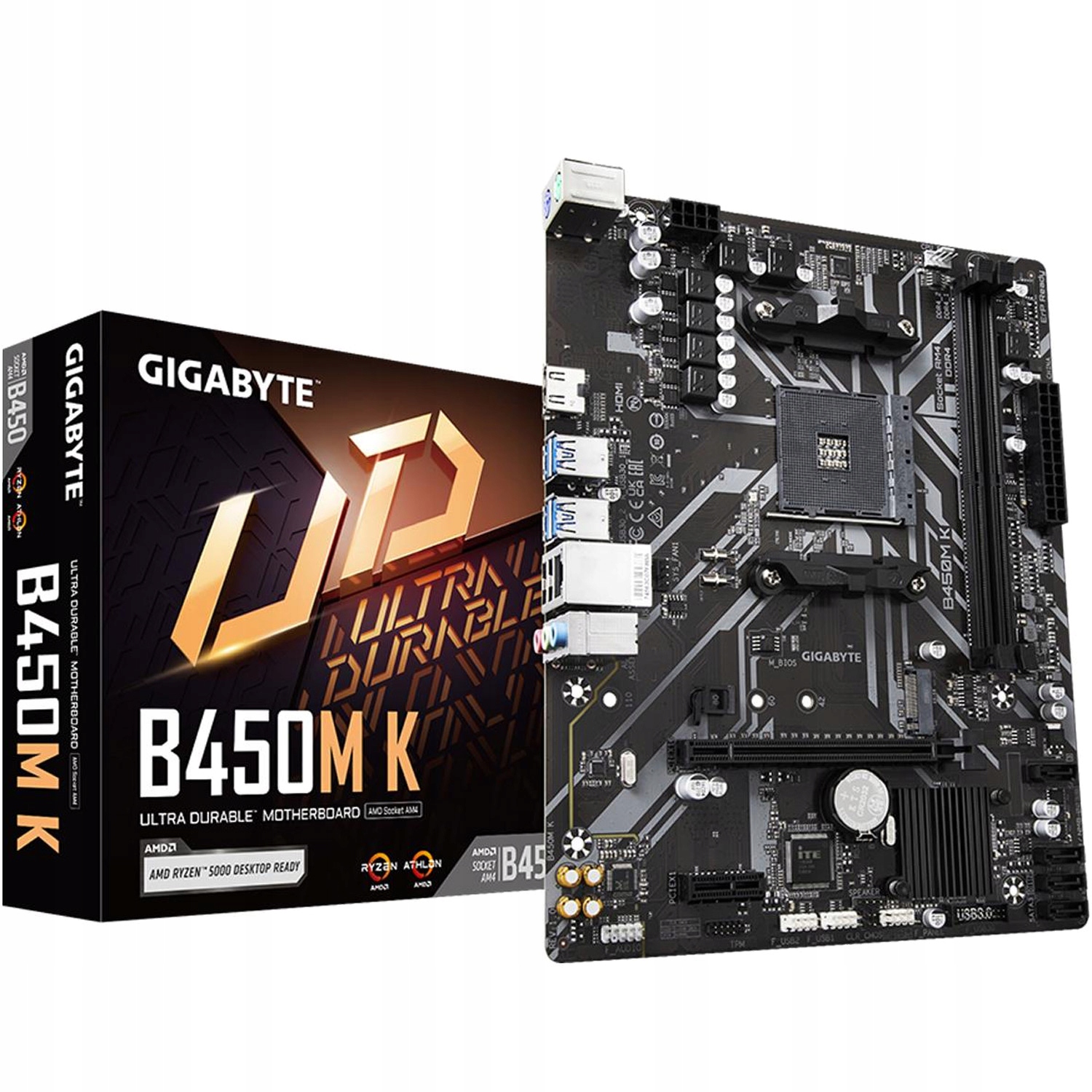 Základná doska Gigabyte B450M K Micro ATX