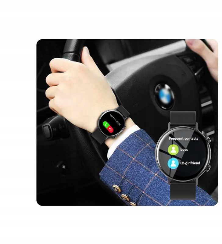 ZEGAREK SMARTWATCH RUBICON RNCE98 CZARNY ROZMOWY Kolor dominujący czarny