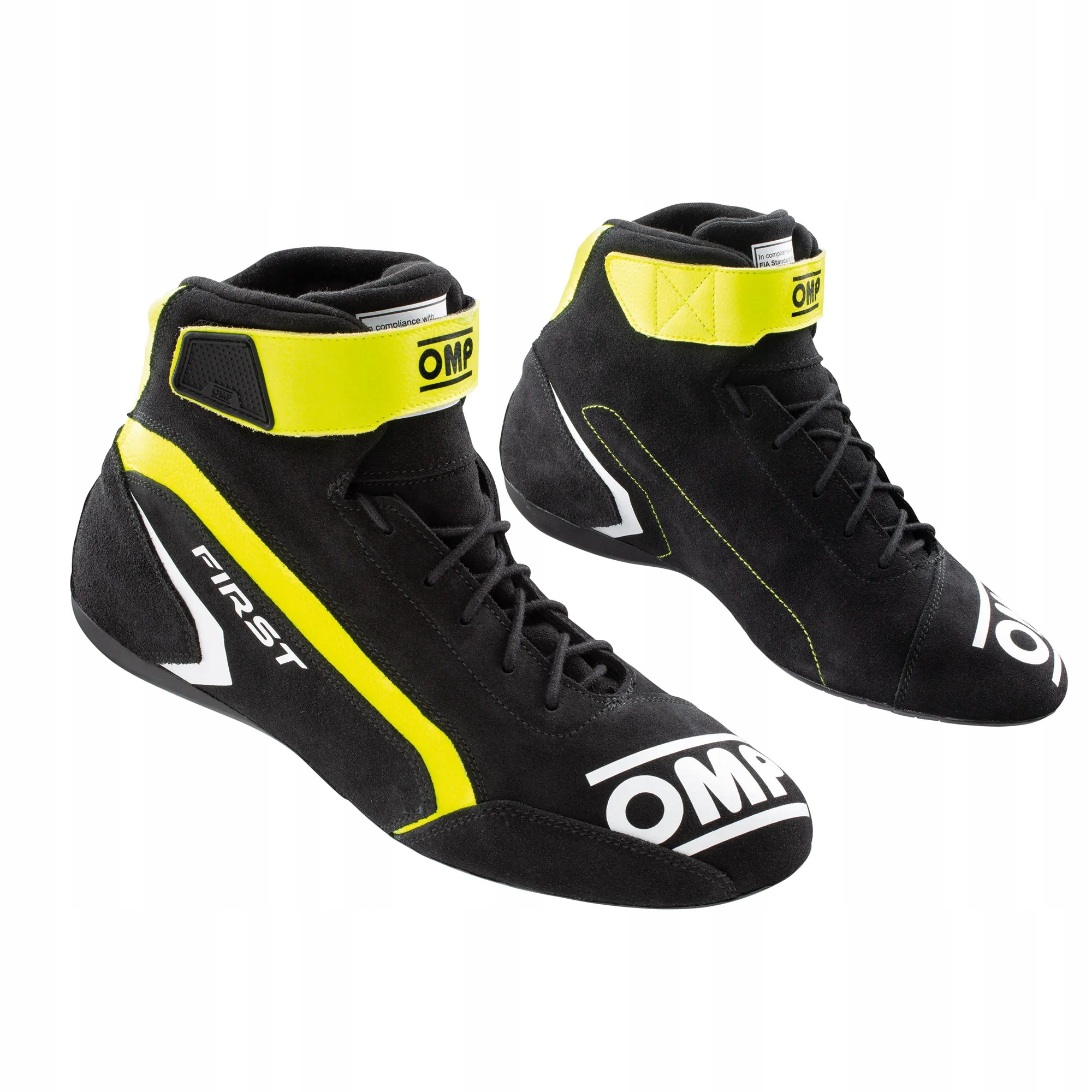 Topánky Omp First Fia 8856-2018 čierno-žlté veľ 45