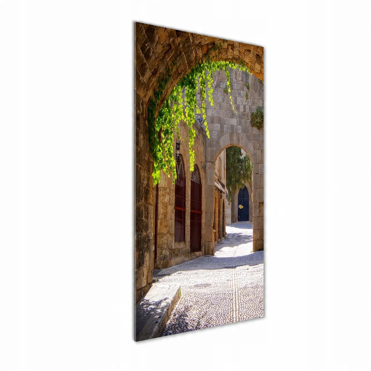 

Foto obraz szklany pionowy Urokliwe uliczki 50x125