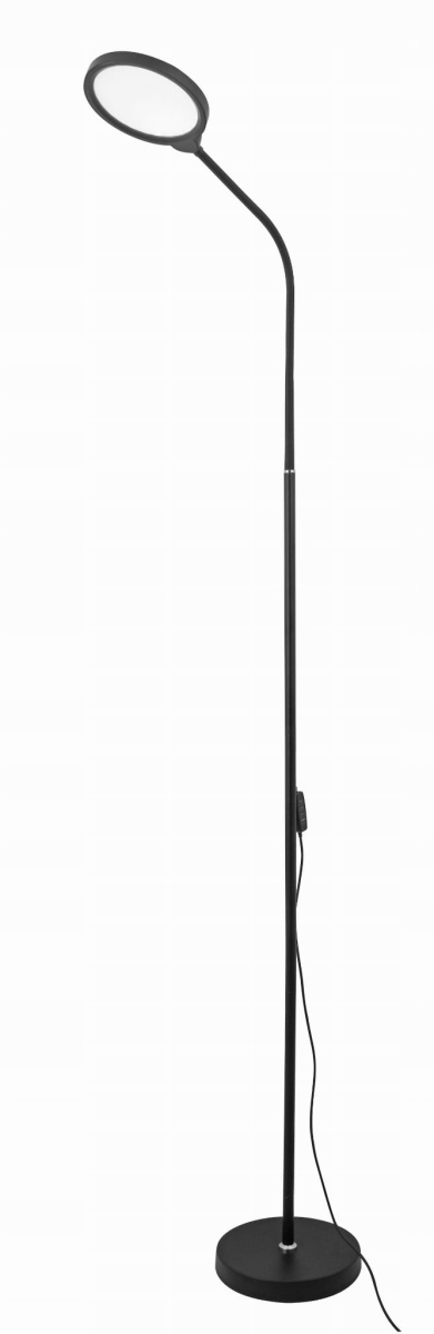 Platinet podlahová Led lampa 10W stmievateľná 2v1, čierna PLAFLL1084N