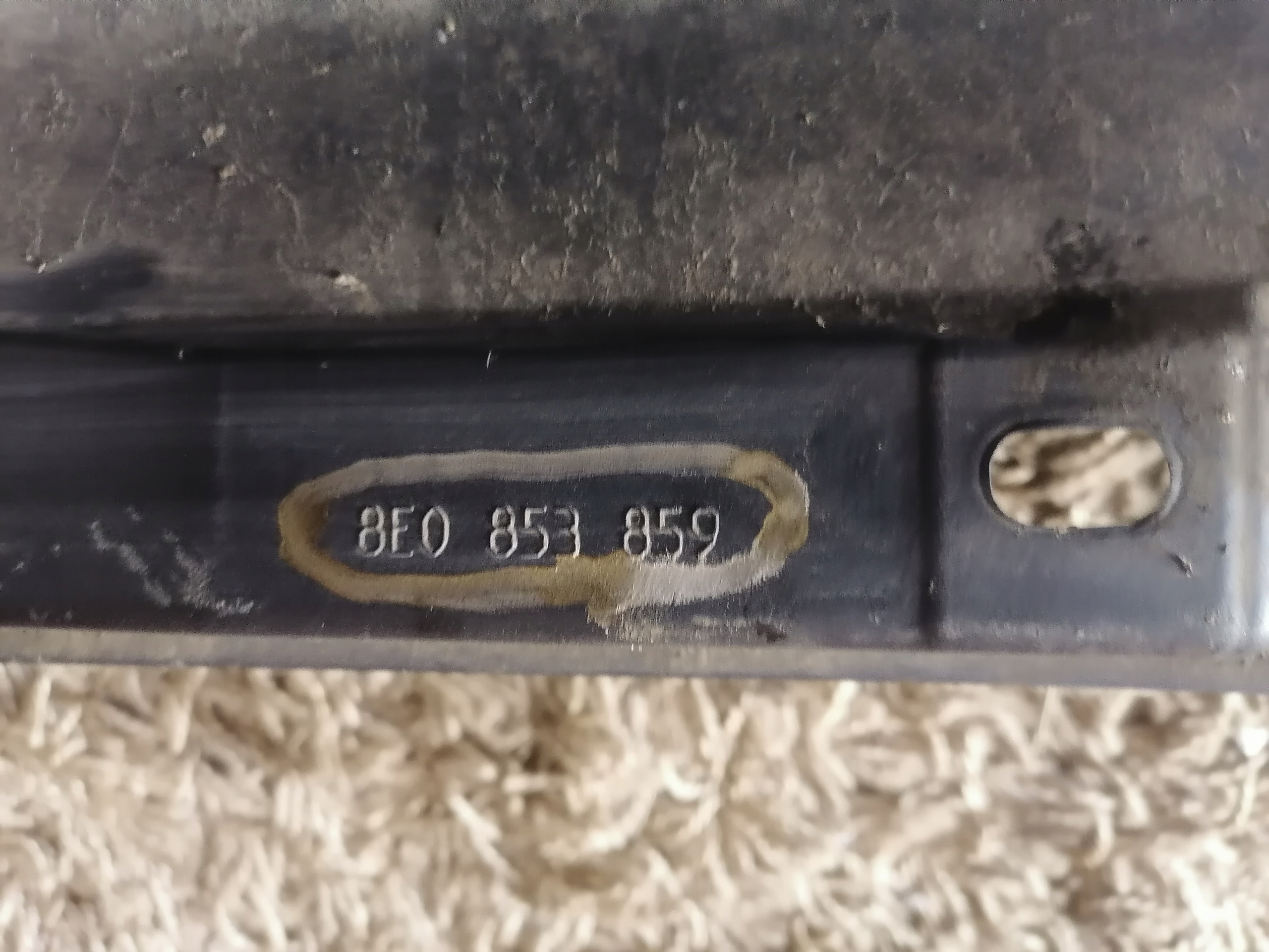 moulding threshold left or right AUDI A4 B7 LZ5C