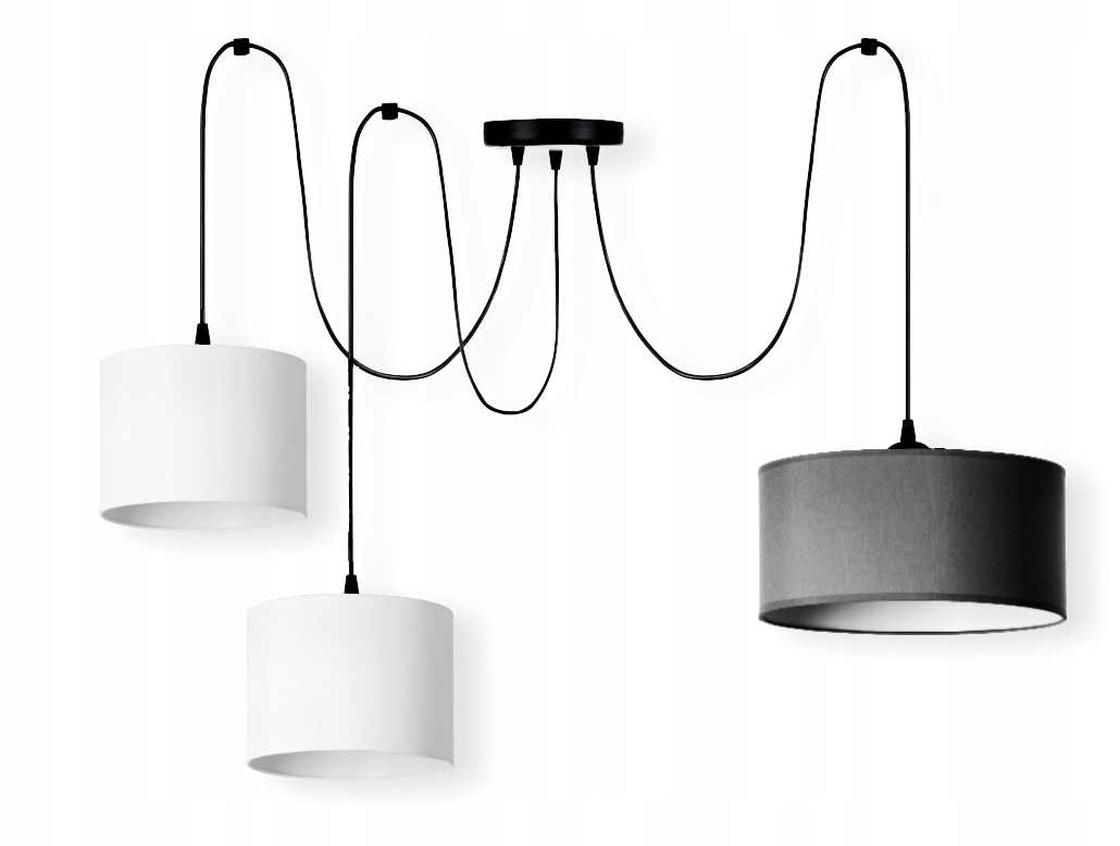Lampa Spyder Pavouk Stínidla Dvě velikosti Led Edison E27