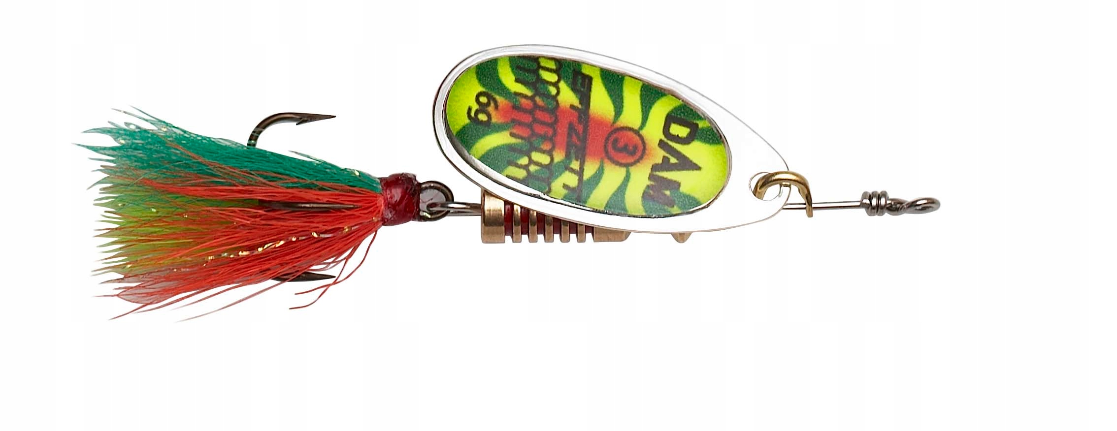 Błystka obrotowa Effzett Standard Dressed Spinner fireshark 10g rozm.4 1szt