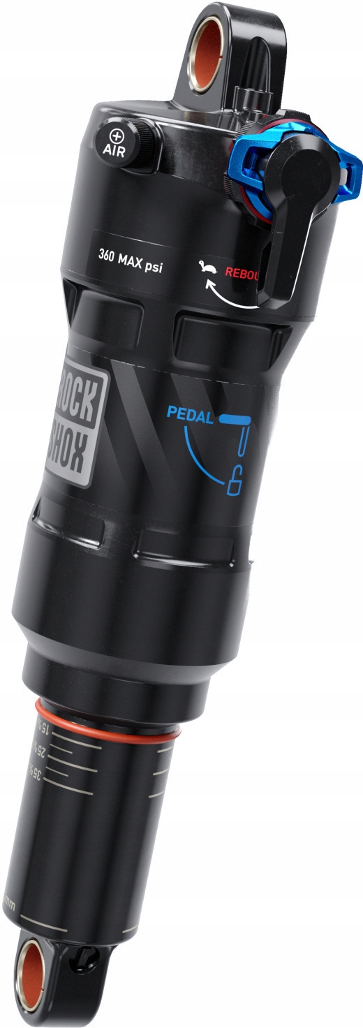 RockShox Deluxe Ultimate Rct 230x60, Lineární odskok/Nízká komprese 380lb, Threshold