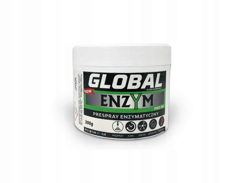 

Global Enzym Pro98 0,3kg Prespray enzymatyczny