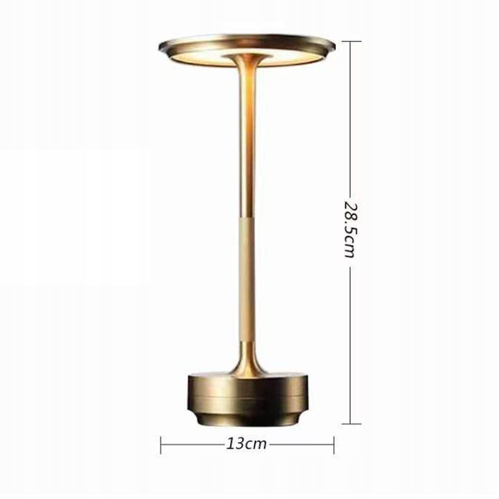ELEGANCKA NOWOCZESNA LAMPA STOŁOWA LED BEZPRZEWODOWA STEROWANIE DOTYKOWE Kolekcja lampka biurkowa