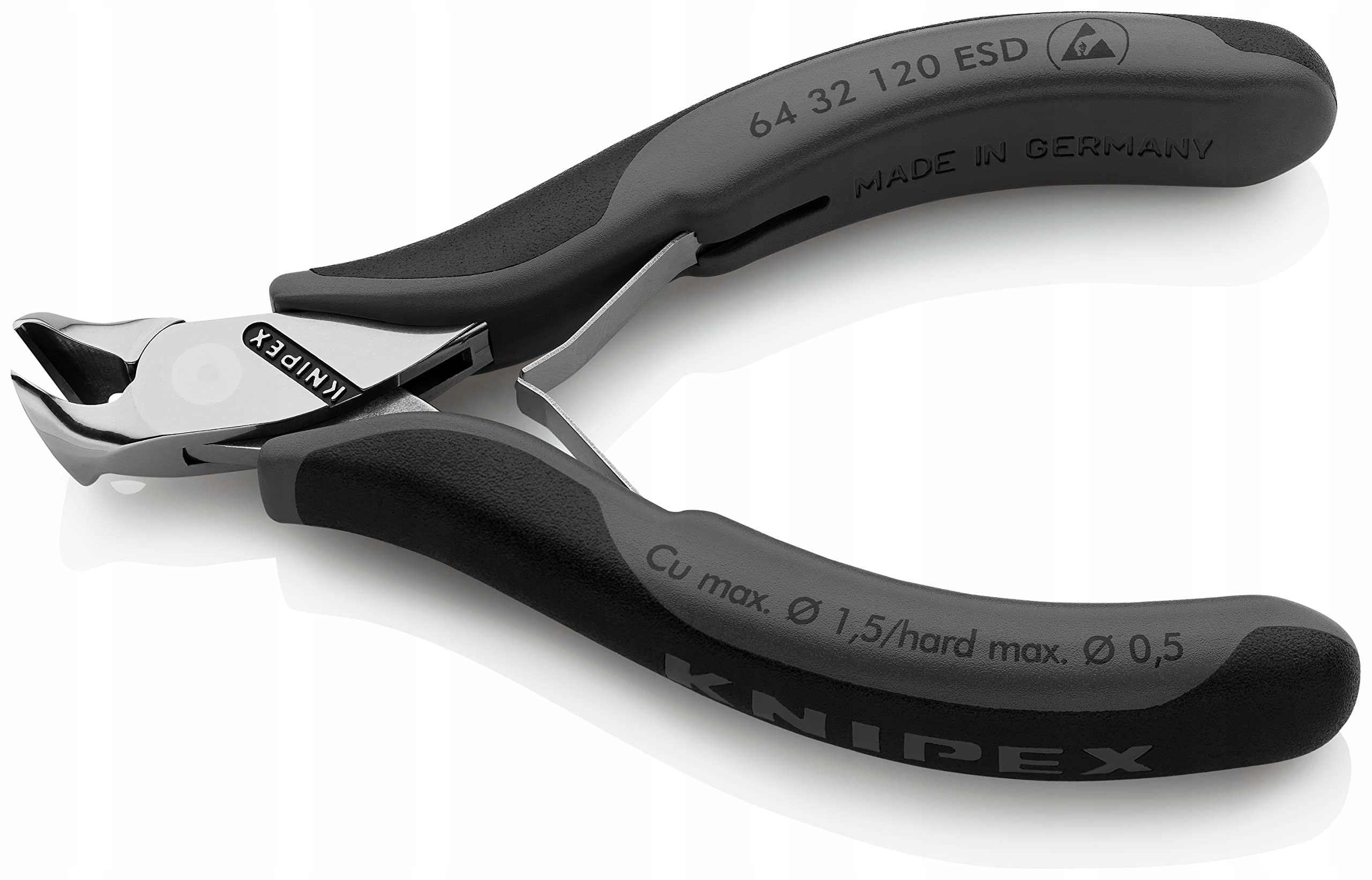 Knipex Szczypce tnące czołowe dla elektroników Marka Knipex