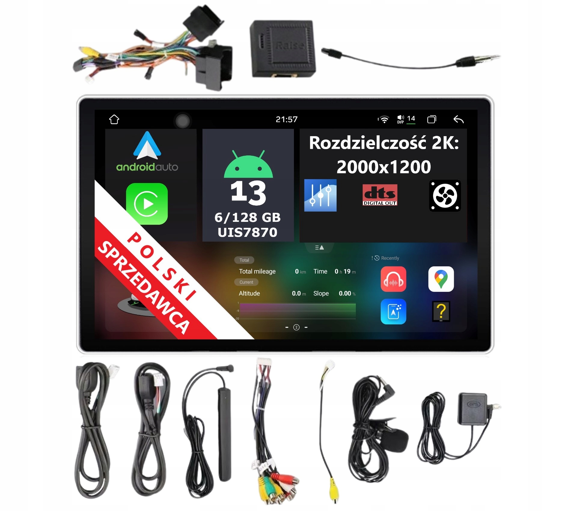 11,5" 2K Navigácia Rádio Android Skoda Superb II 6/128 Gb Dsp Carplay Lte