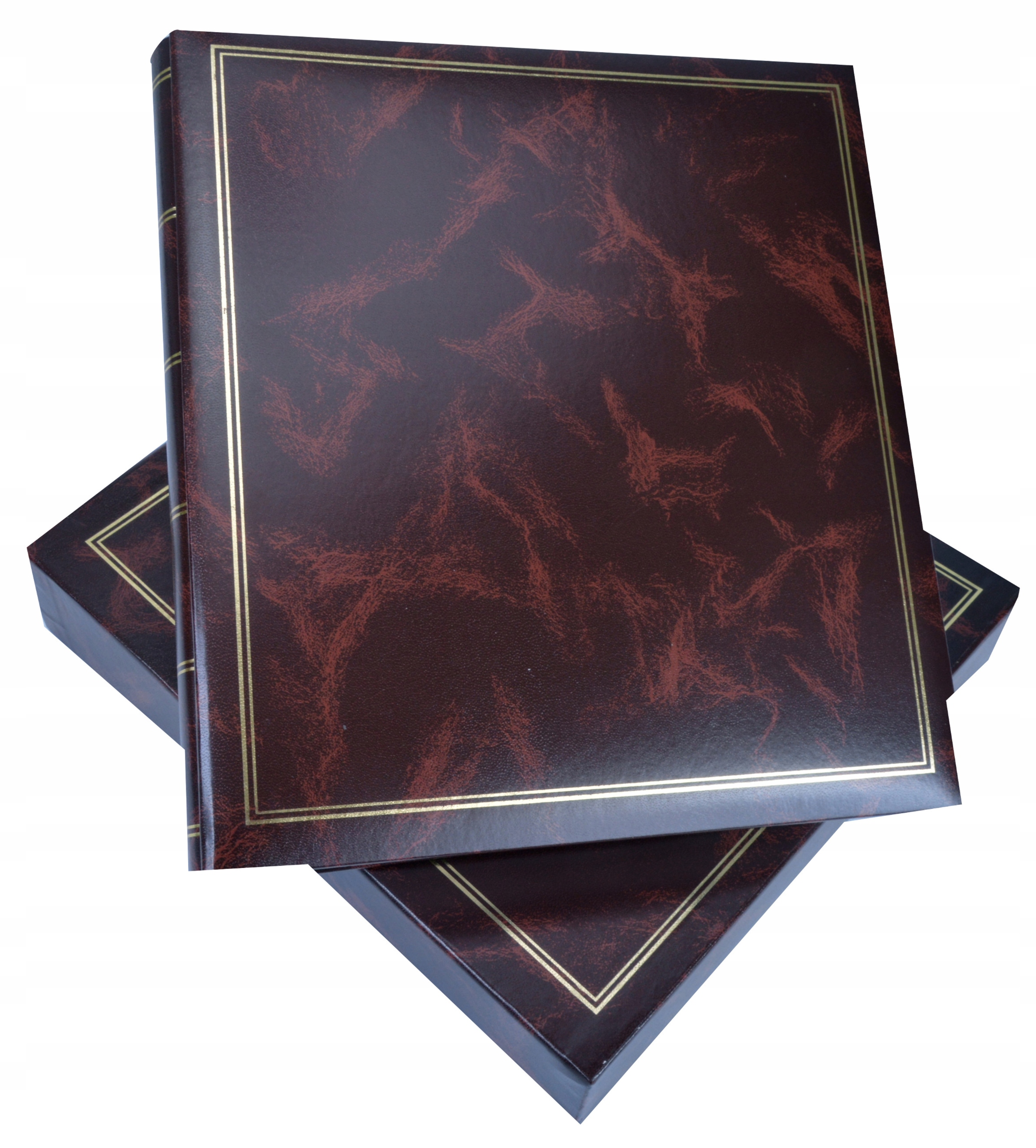 Album na zdjęcia wsuwane 500 zdjęć 10x15 cm box classic brązowy mozaika