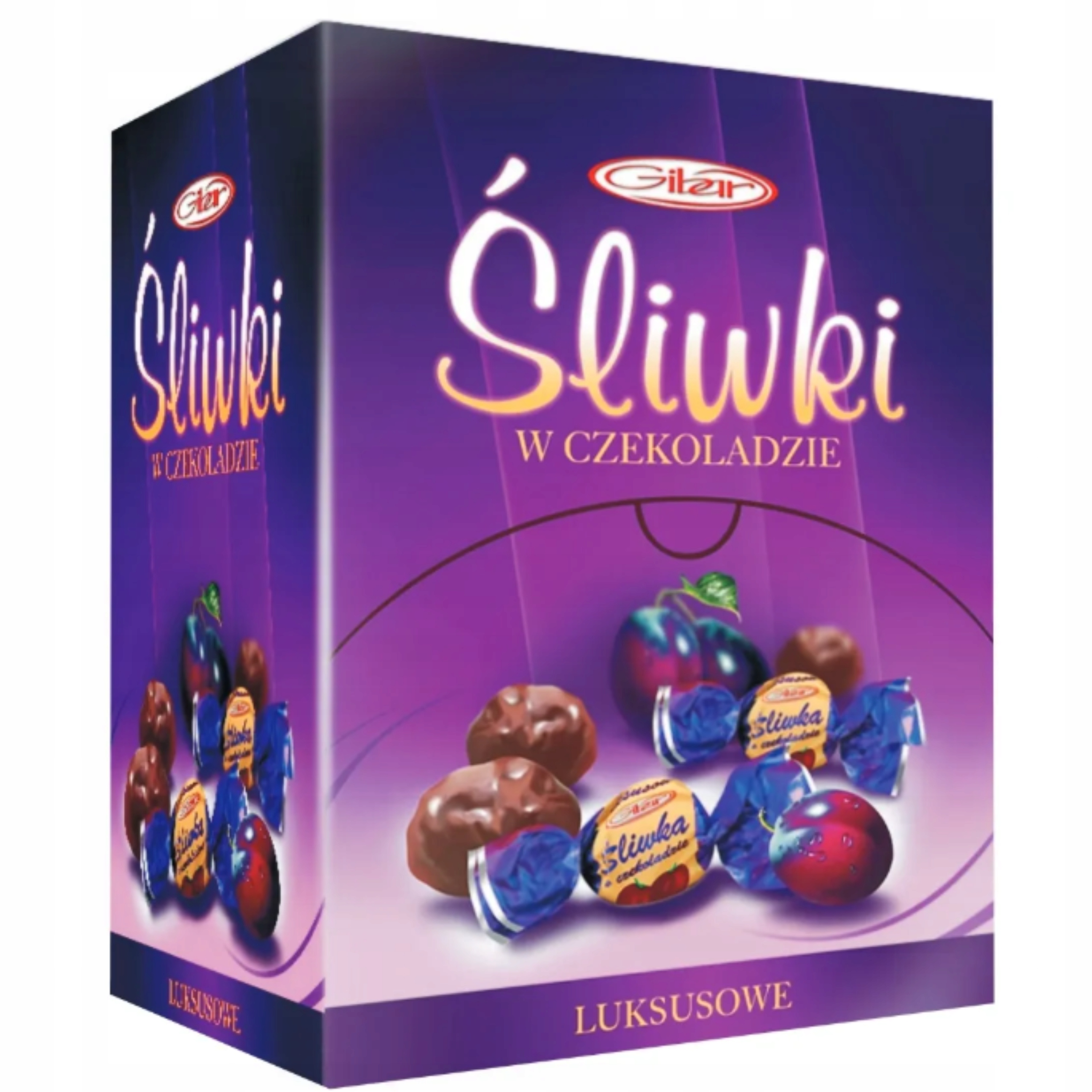 Śliwka Luksusowa W Czekoladzie Gibar 2,5 Kg