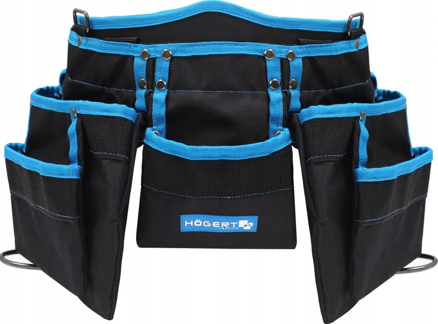 HOGERT PASEK PAS NARZĘDZIOWY MONTERSKI ROBOCZY DEKARSKI 2-KABURY SAKWY