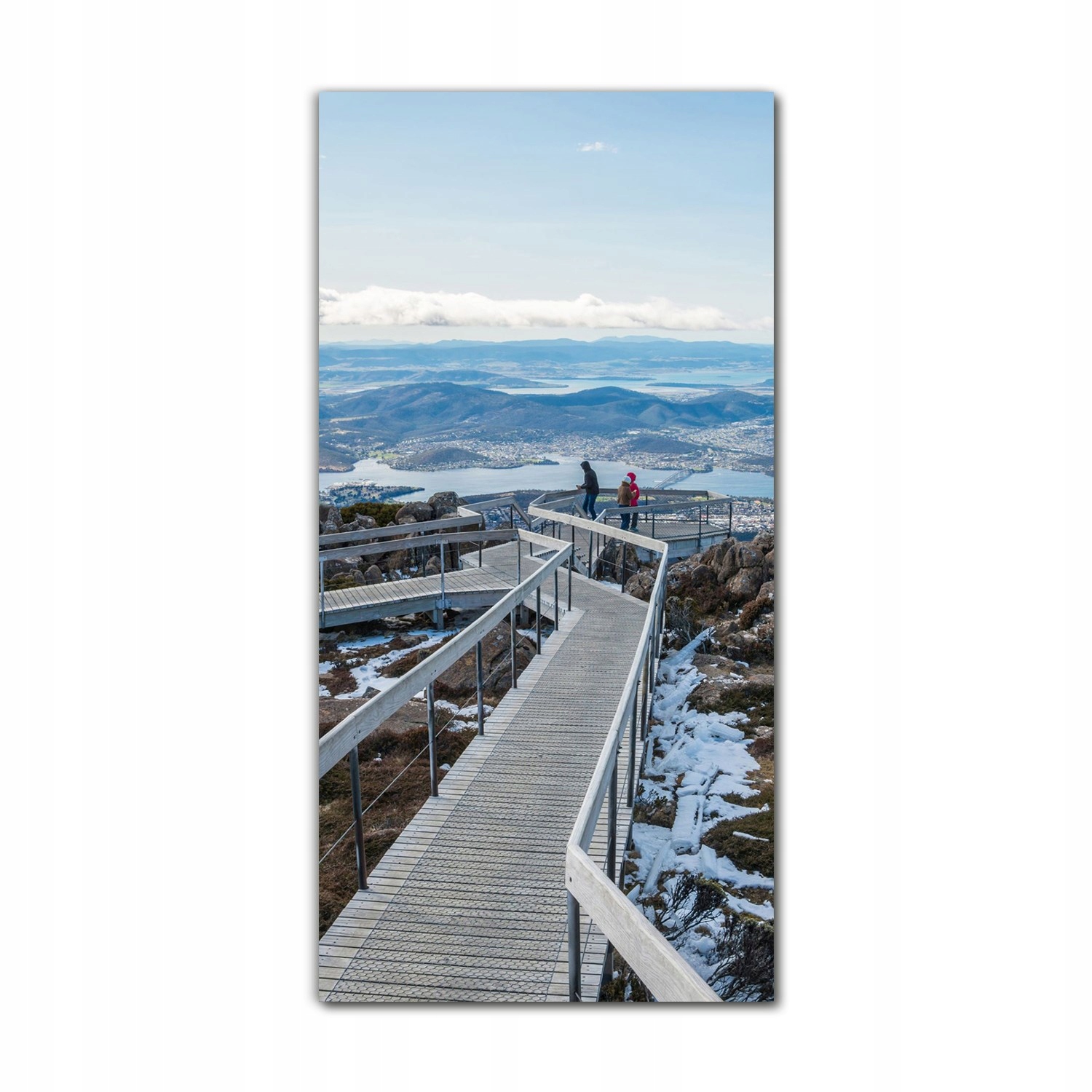 

Foto-obraz szklany do salonu 60x120 Wyspa Tasmania