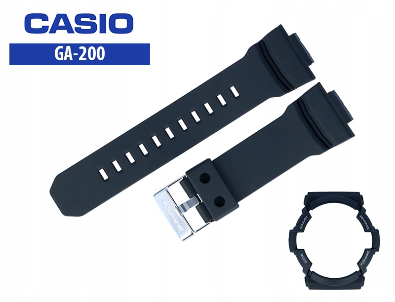 Komplet Bezel A Originální Pásek Casio GA-200 GA-201 GA-200-1A