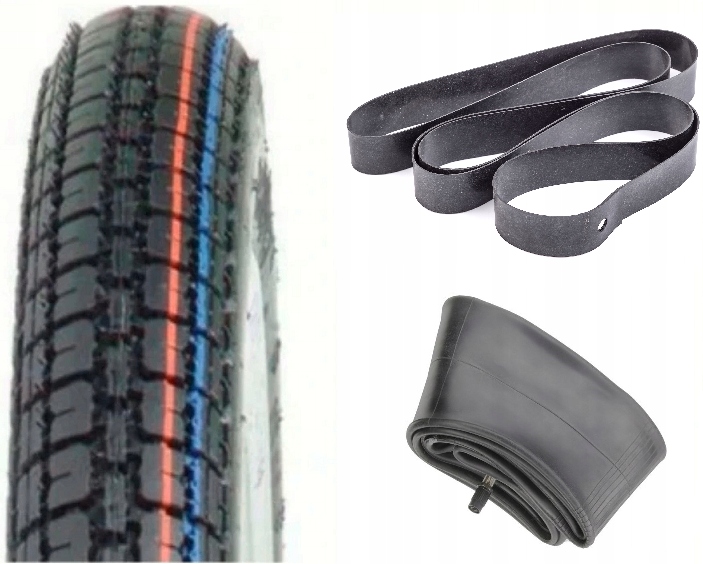 Nová Kompletní Pneumatika Vee Rubber 17 x 2.25 Ogar 200 Ogar 205 Romet