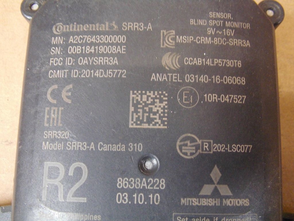 Mitsubishi Outlander III modulo 8638A228