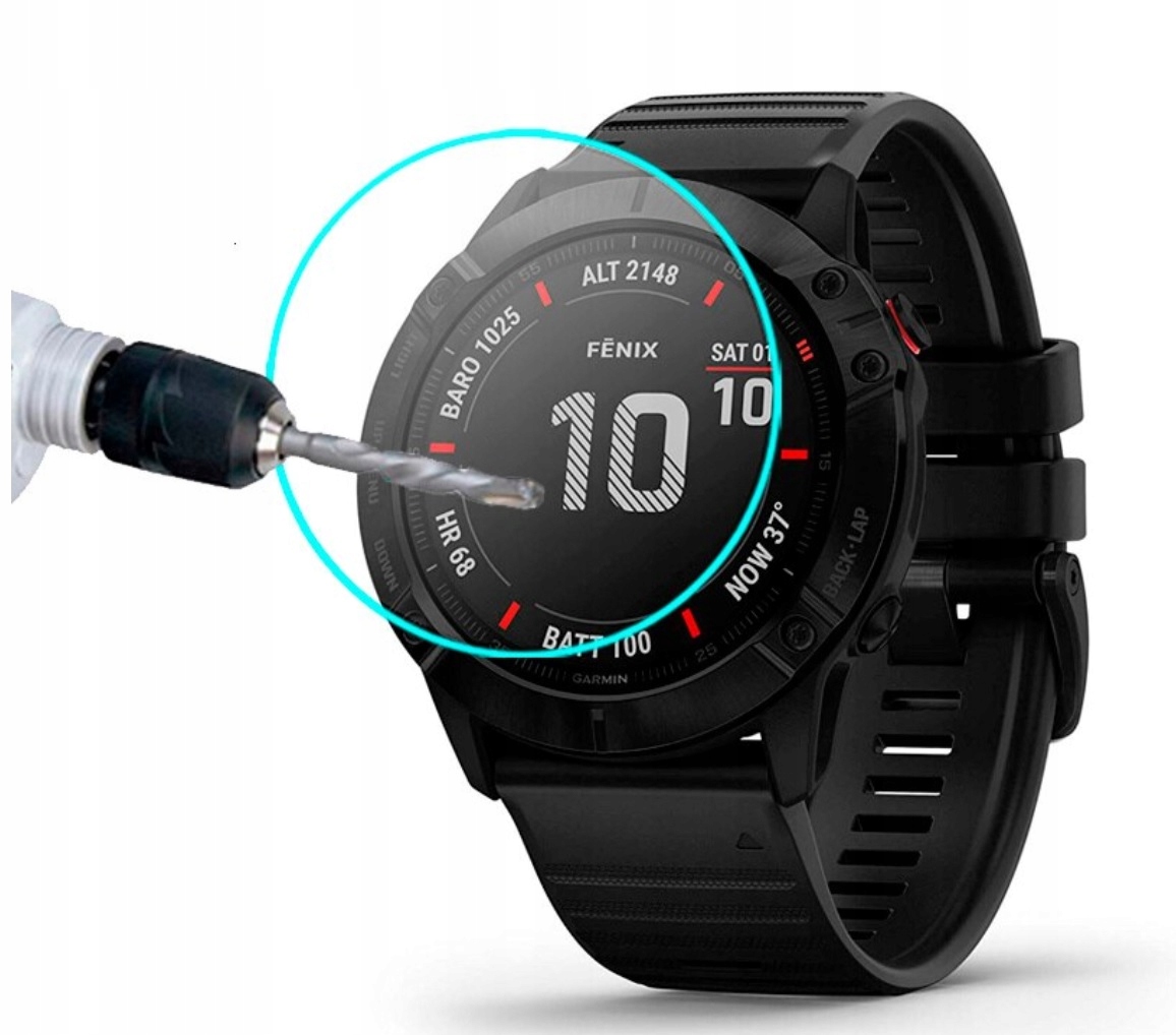 2 x Szkło Hartowane 9H / Garmin FENIX 7 / 7 Solar (47mm) Producent RZAKcesoria