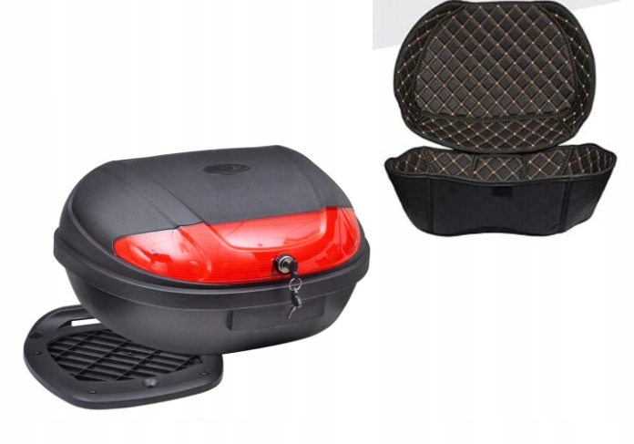 Kufer Centrální polstrování pro motocykly 2xPřilba Kawasaki Klz Kle Versys 650