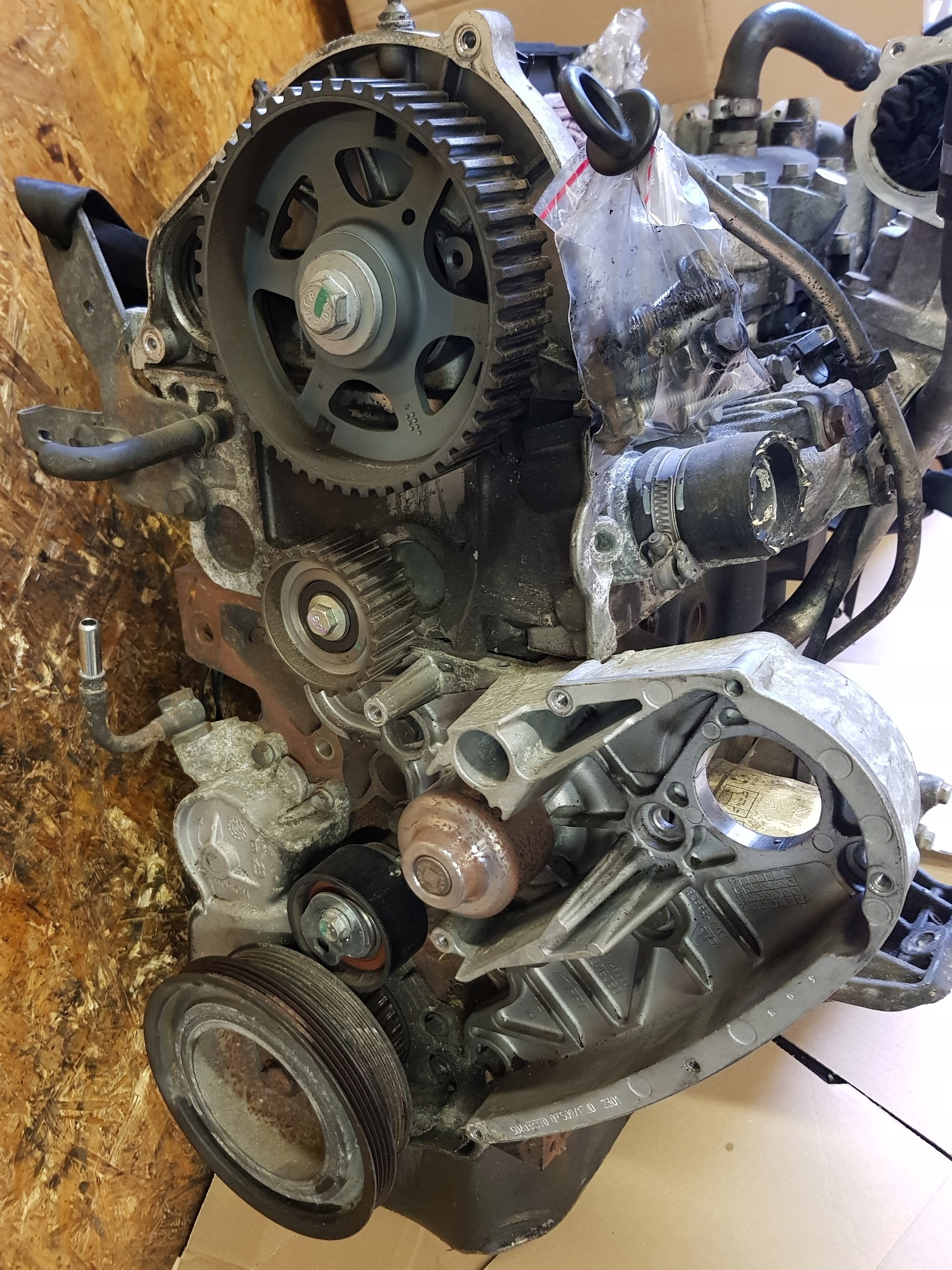 IVECO DAILY 2.3HPI 2.3 HPI 2011 engine F1AE0481U E4 EURO4 222 TYS KM