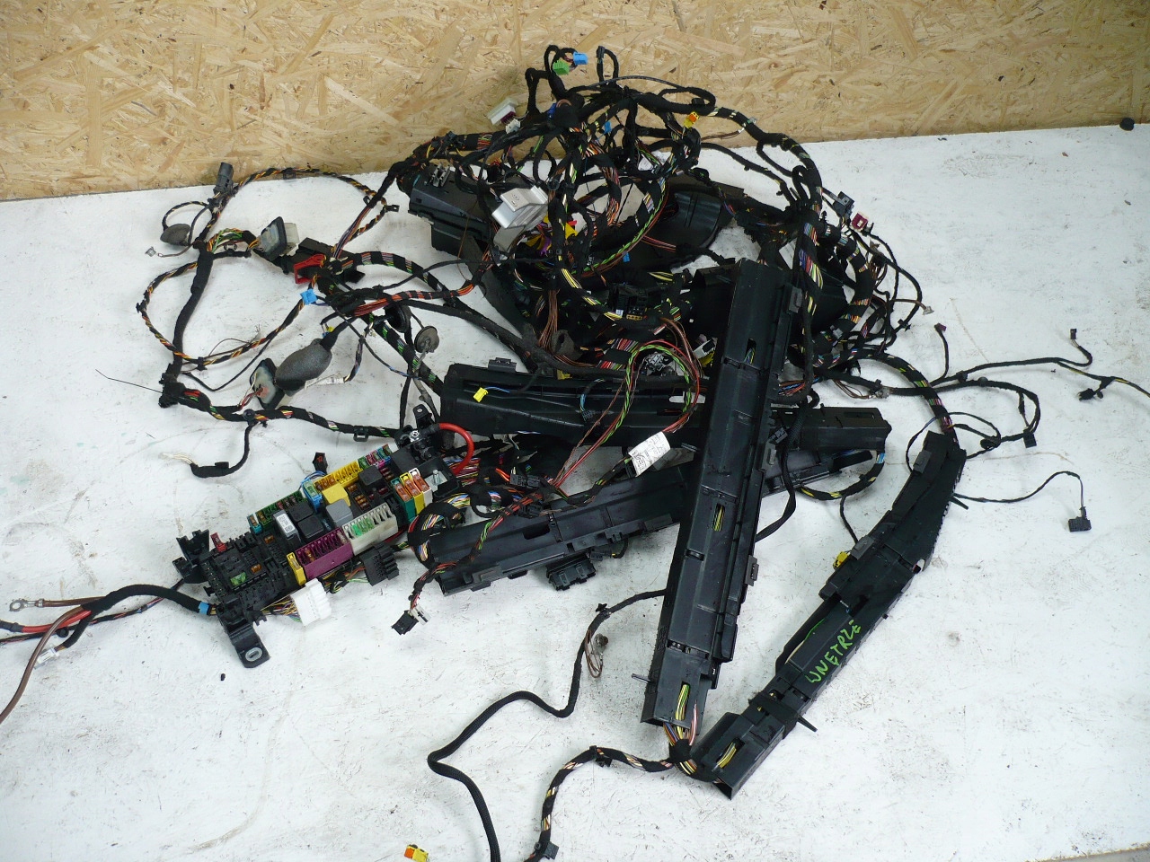 MERCEDES W176 установка жгут проводов W117 CDI