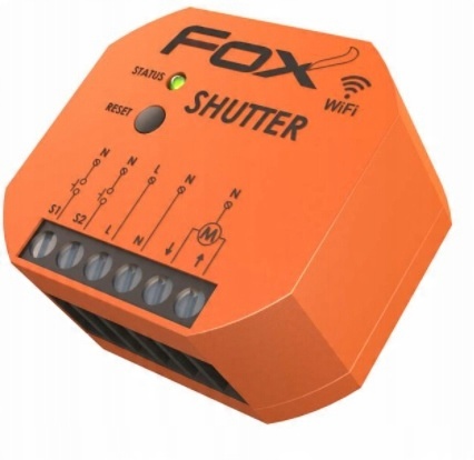 

Sterownik rolet z silnikiem Wi-Fi Shutter Fox 230V