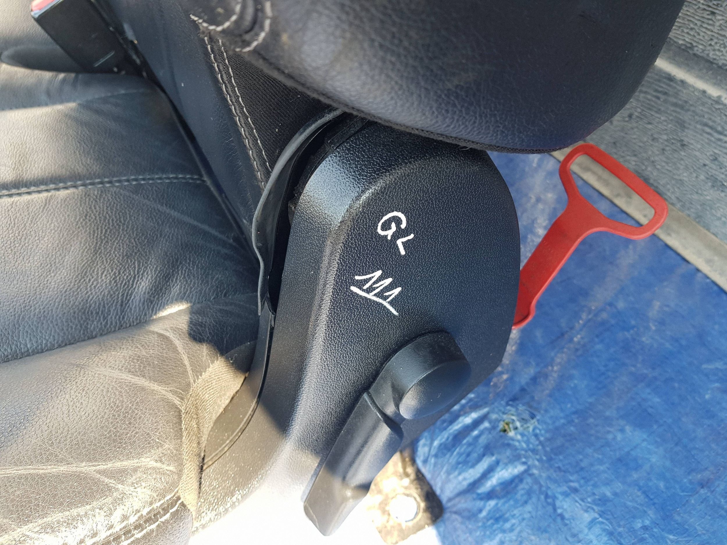 MERCEDES GL X164 Sitze 2 II RZAD Leder