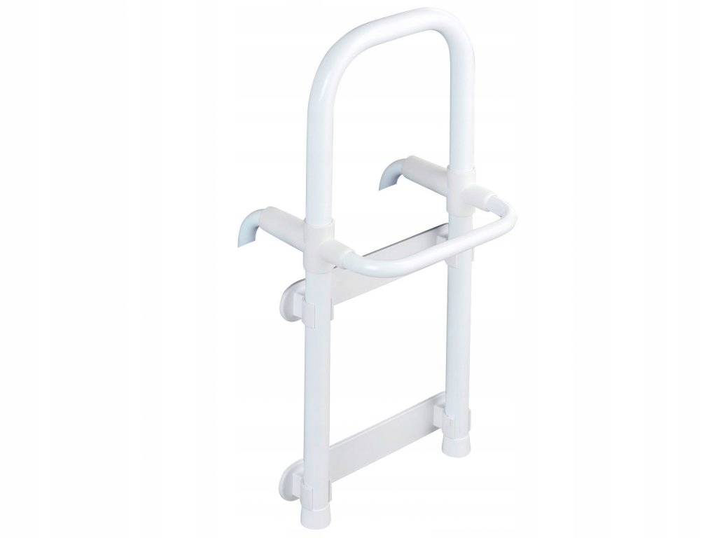 Hliníkový žebřík do vany s nastavitelnou šířkou Secura, 6,5-13,5 cm, Wenko