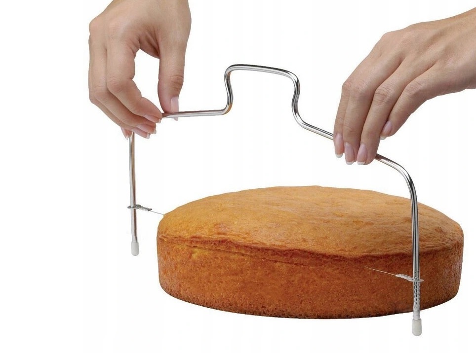 

Nóż Strunowy Do Cięcia Ciasta Biszkoptu Torta 31cm