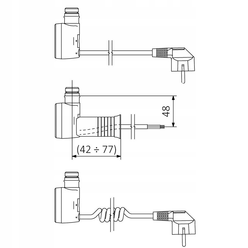 złota grzałka do grzejnika łazienkowego MEG - 800W Rodzaj do grzejnika