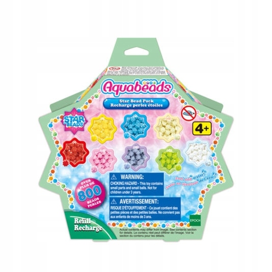 

Aquabeads, Zestaw uzupełniający Koraliki gwiaz
