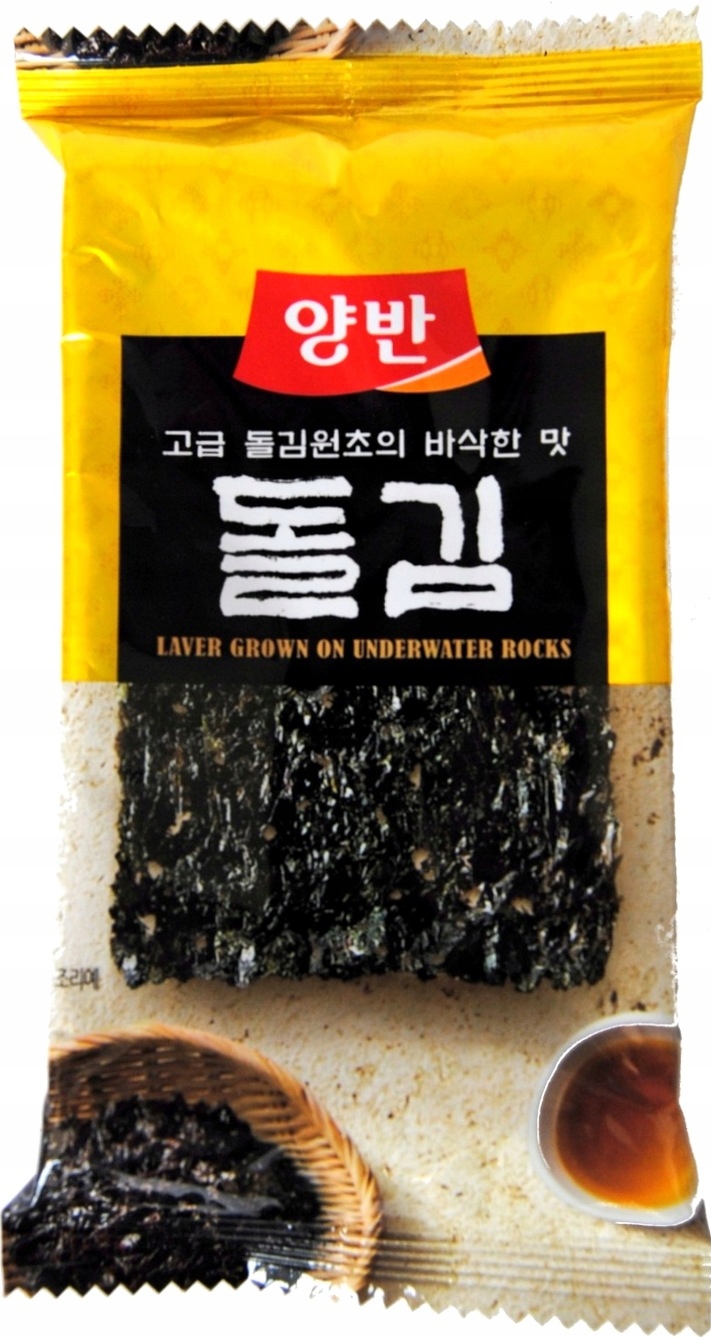 Snack Prażone Algi Przyprawione Solą Dongwon 3,5g Marka inny