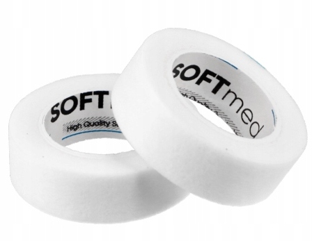 Taśma Przylepiec włókninowy z papierem silikonowym SOFTmed 1,25 cm x 9,1 m