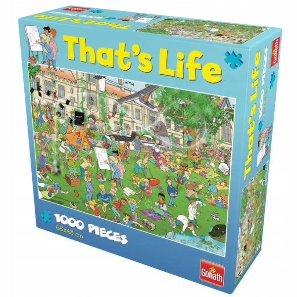

Goliath puzzle Thats Life 1000 University 914785