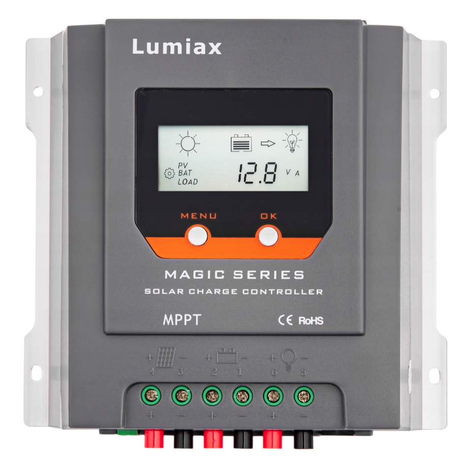 Regulator 30A Bluetooth Lumiax MPPT 12V 24V