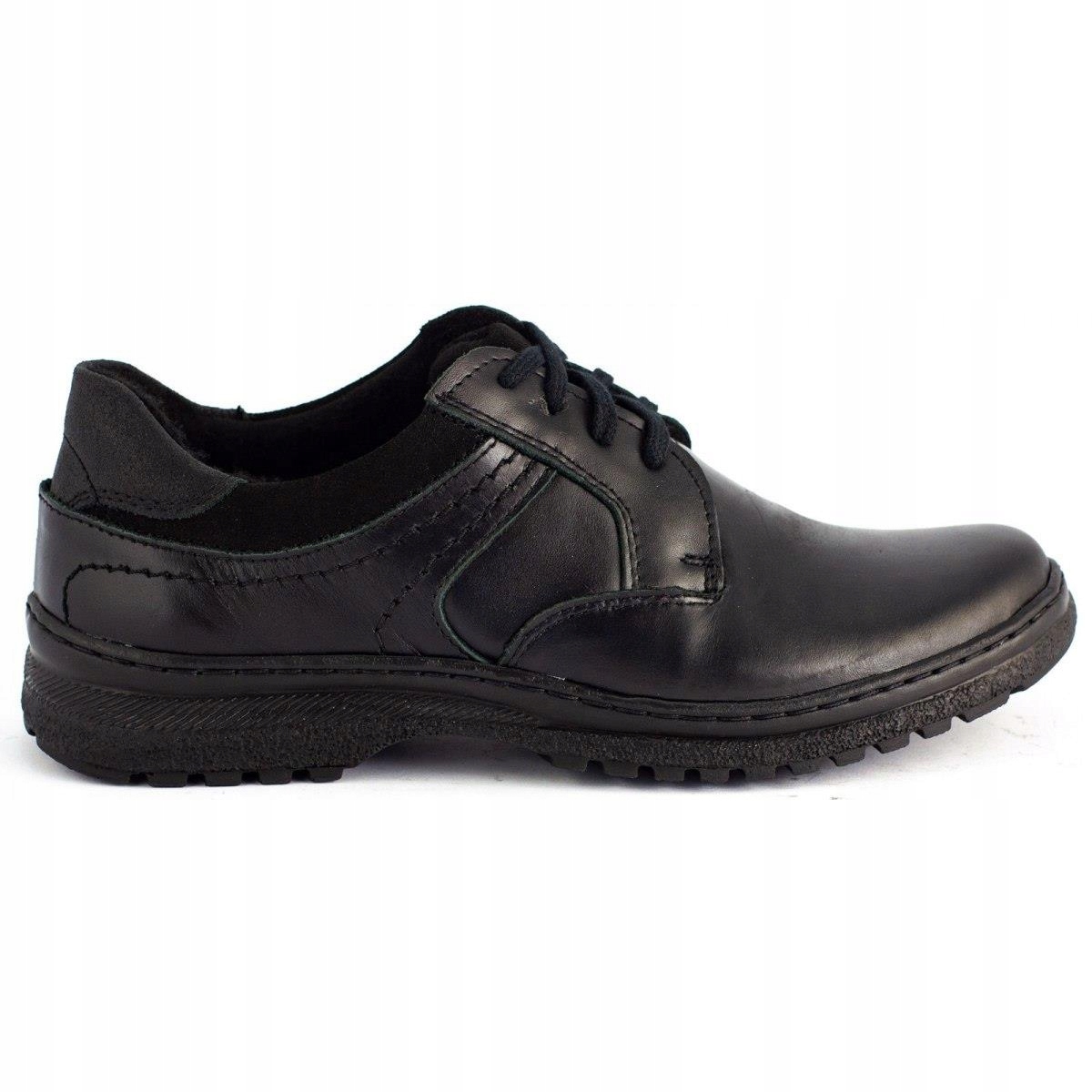 

Czarne Skóra naturalna Buty Komodo r.48