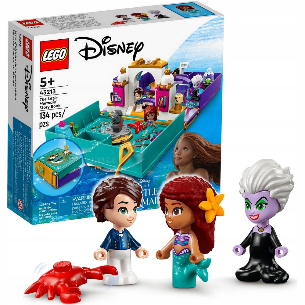 

Lego 43213 Klocki Książka Historyjki Małej Syrenki