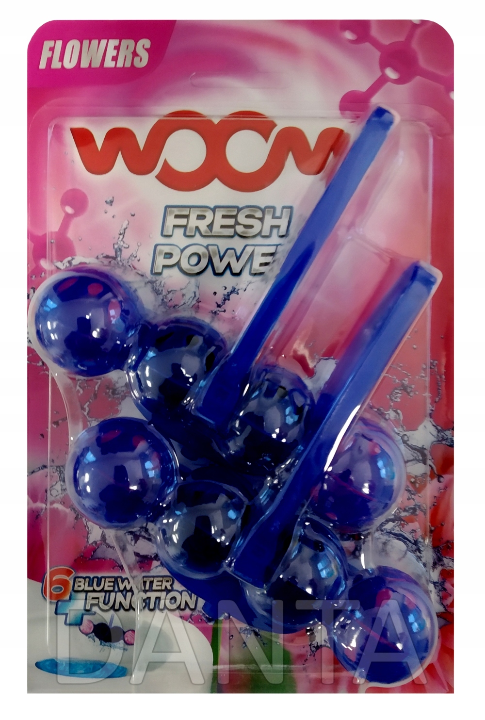 

Woom Blue Water 6+ Zawieszka do Wc 2x55 g Flowers