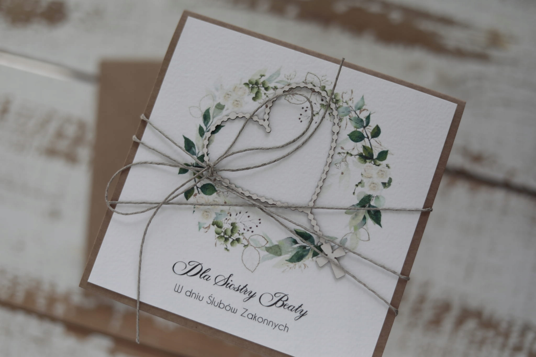 Přání pro jeptišku řeholní sestry k svatbě s personalizací