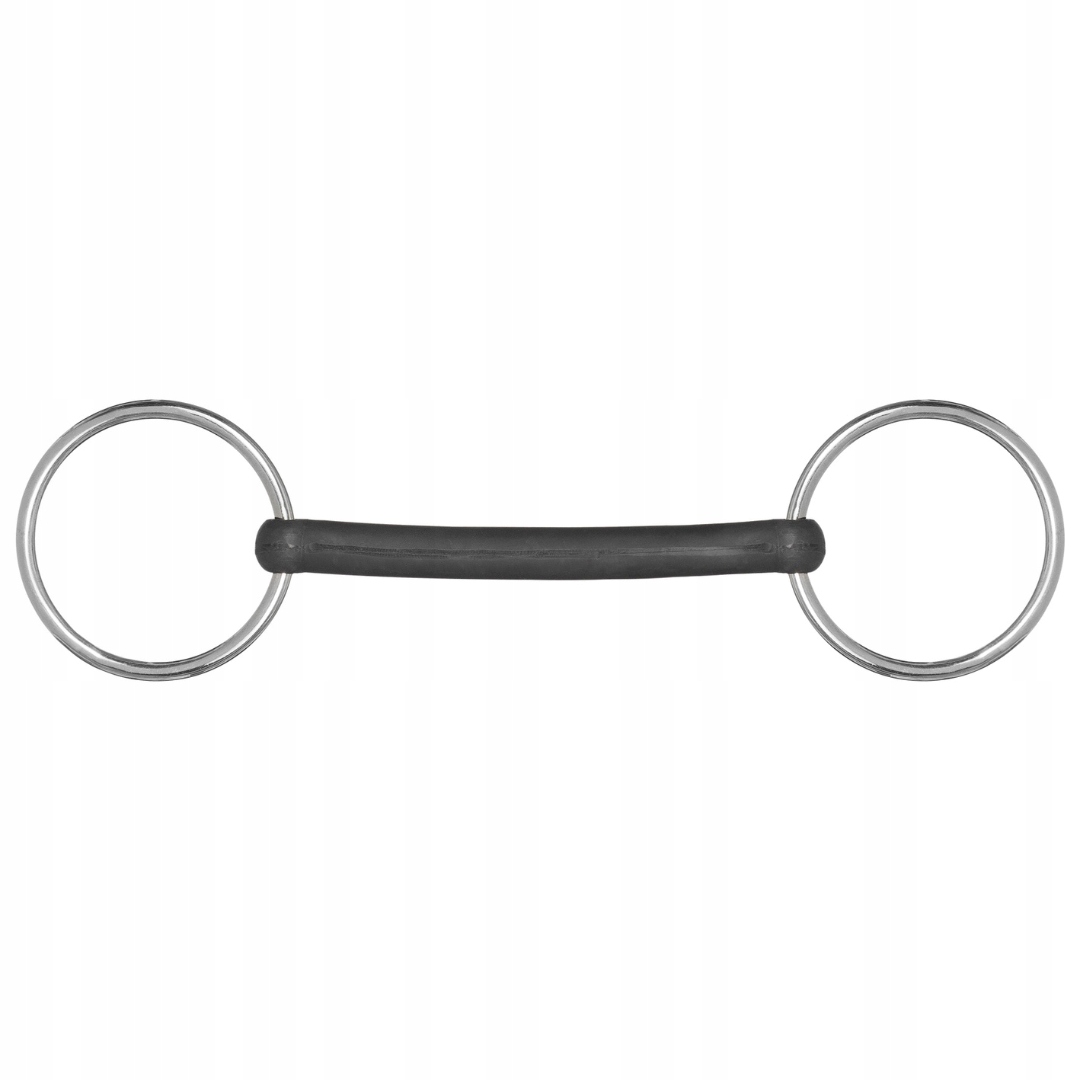 Wędzidło gumowe elastyczne proste Waldhausen 13,5 cm